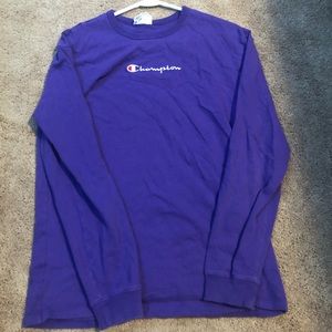 Purple Champion Long Sleeve